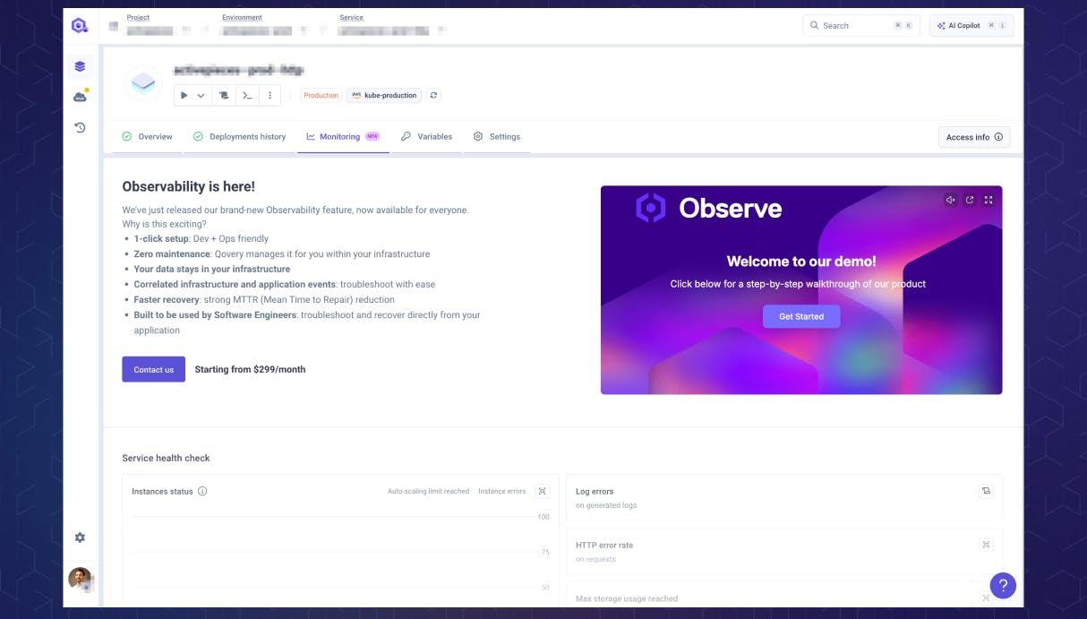 Observability Activation